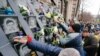 Украинцы отмечают День достоинства и свободы в Киеве. Архивное фото. 21 ноября 2017 г.