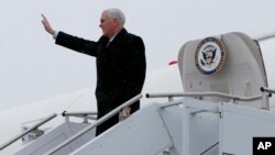 Le vice-président américain Mike Pence le 2 février 2018.
