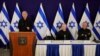 FILE PHOTO: Israeli Prime Minister Netanyahu holds a press conference in Tel Aviv
