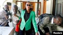 L'athlète kényane Rita Jeptoo walks à Nairobi, Kenya, le 15 janvier 2015.