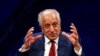 L'émissaire américain pour la paix en Afghanistan, Zalmay Khalilzad,lors d'un débat sur la chaîne de télévision Tolo à Kaboul, en Afghanistan, le 28 avril 2019.