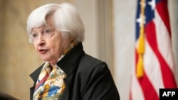 Sekretarja amerikane Thesarit, Janet Yellen në Uashingtonë 16 Prill 2024