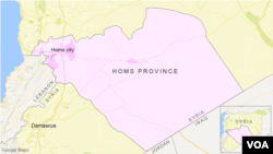 Provinsi Homs, Suriah.