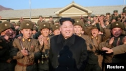 Le leader nord-coréen Kim Jong Un.
