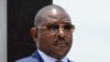 Le président burundais Pierre Nkurunziza à la commémoration du 56e anniversaire de la mort du prince Louis Rwagasore, héros de l'indépendance burundaise, à Bujumbura, le 13 octobre 2017.