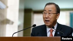 Ban Ki-moon, Geneve, 29 février 2016 