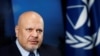 FILE - International Criminal Court (ICC) Prosecutor Karim Khan attends an interview with Reuters in The Hague. He has arrived in the DR Congo, as the country grapples with an upsurge in fighting in the east.