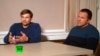 В студії RT у Москві - два чоловіки, що назвалися Русланом Бошировим та Александром Петровим, яких британська поліція оголосила підозрюваними у застосуванні нервово-паралітичної отрути у Солсбері