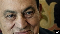 L'ancien président Hosni Moubarak, 9 juillet 2012