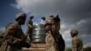 Des soldats américains à la frontière mexicaine.