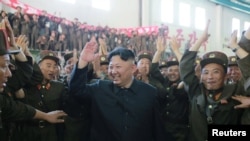 Kim Jong Un, Pyongyang, le 5 juillet 2017.