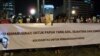 Protes damai di Jakarta untuk mendorong pemerintah menyelesaikan sejumlah masalah di Papua. (Foto: Dok)