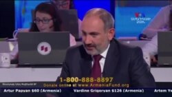 Հեռուստամարաթոնին Փաշինյանը մարտահրավեր հղեց Սերժ Թանկյանին, Քիմ Քարդաշյանին եւ Ալեքսիս Օհանյանին