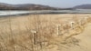 중국 훈춘의 북한 접경 지역에 철책이 세워져있다. (자료사진)