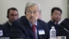 FILE - Iowa Governor Terry Branstad attends a meeting with Chinese President Xi Jinping and four other U.S. governors in Seattle, Wash., Sept. 22, 2015. Branstad was nominated as U.S. Ambassador to China on Wednesday.