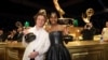 Jeremy Allen White, winner of Outstanding Lead Actor in a Comedy Series for "The Bear" and Ayo Edebiri winner of Supporting Actress in a Comedy Series award for "The Bear" attend the 75th Primetime Emmy Awards Governor's Gala in Los Angeles, Jan. 15, 2024. 