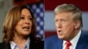 ဒီမိုကရက်တစ်ပါတီ သမ္မတလောင်း Kamala Harris နဲ့ ရီပတ်ဘလီကန်ပါတီ သမ္မတလောင်း Donald Trump 