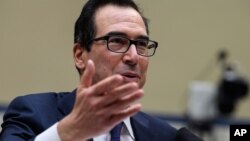 Menteri Keuangan AS Steven Mnuchin 