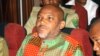 Nnamdi Kanu, leader indépendantiste du Biafra, assiste à une audience devant la Haute Cour fédérale à Abuja, au Nigeria, le 29 janvier 2016. 